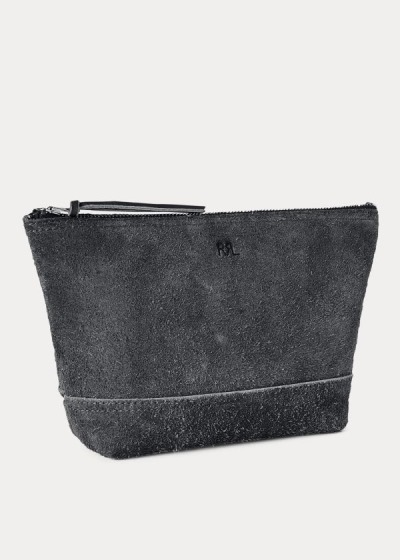 Men's Ralph Lauren Roughout Suede Pouch | 187329JTL